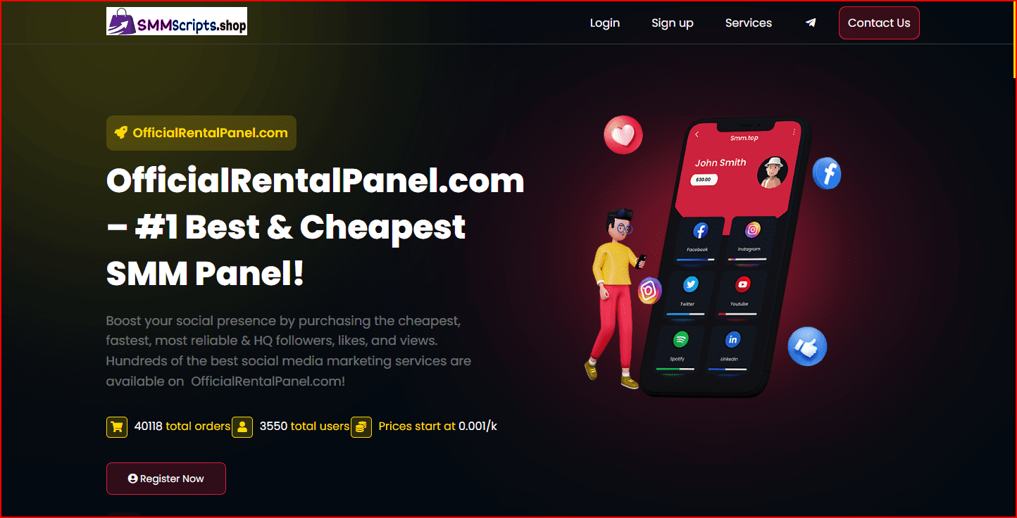 Redox SMM Panel Script | SMM Scripts